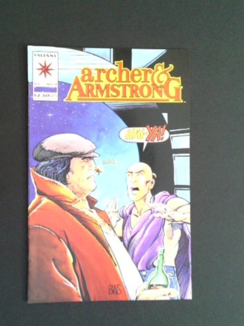 Archer & Armstrong #12 1993 Valiant Comic Book - with Bag and Board